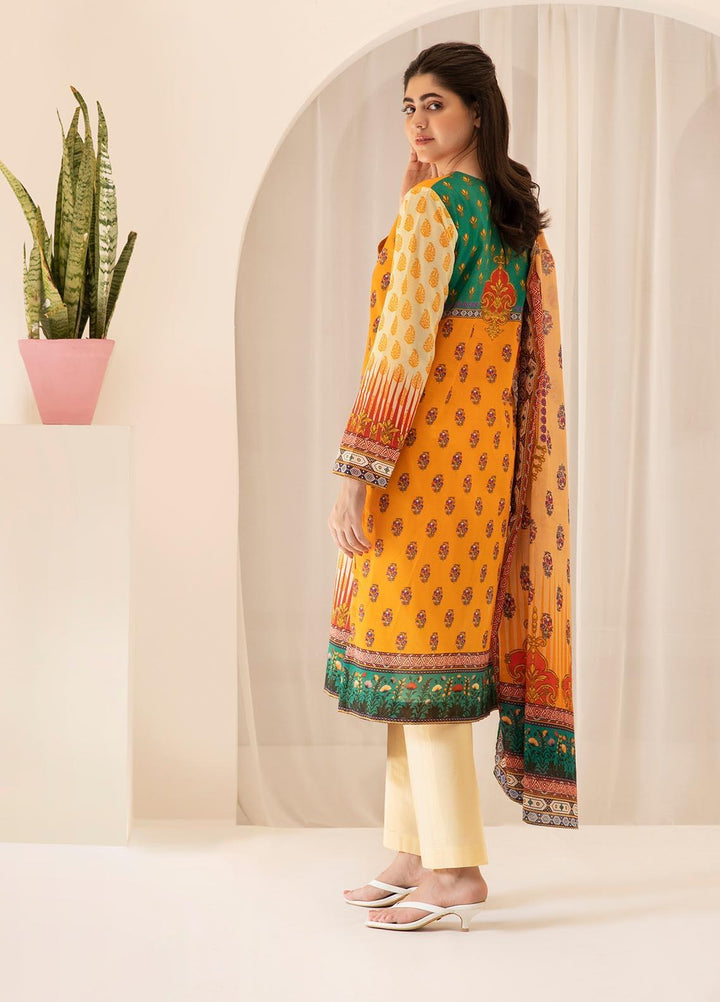 Zellbury Printed Lawn Suits Unstitched 2 Piece ZL21UL ZW-740 - Summer Collection