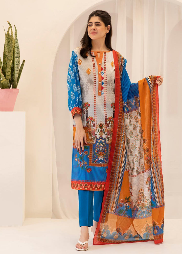 Zellbury Printed Lawn Suits Unstitched 3 Piece ZL21UL ZW-759 - Summer Collection