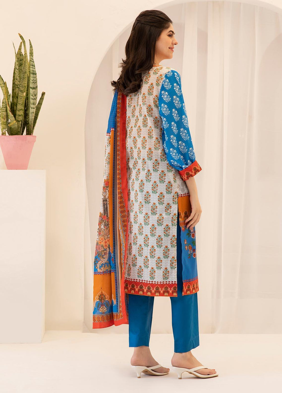 Zellbury Printed Lawn Suits Unstitched 3 Piece ZL21UL ZW-759 - Summer Collection