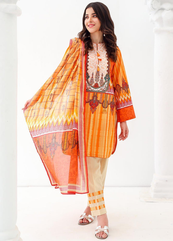 Zellbury Printed Lawn Suits Unstitched 3 Piece ZL21UL ZW-769 - Summer Collection