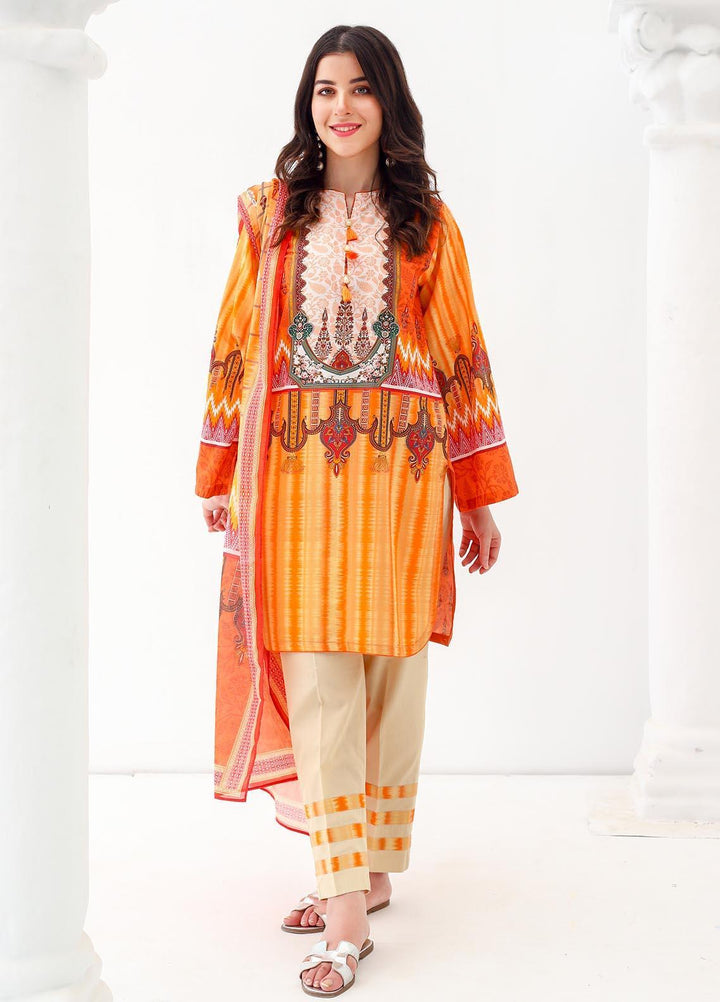 Zellbury Printed Lawn Suits Unstitched 3 Piece ZL21UL ZW-769 - Summer Collection