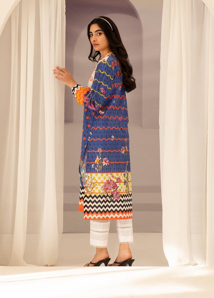 Zellbury Printed Lawn  Unstitched Kurties ZL21UL ZW-802 - Summer Collection