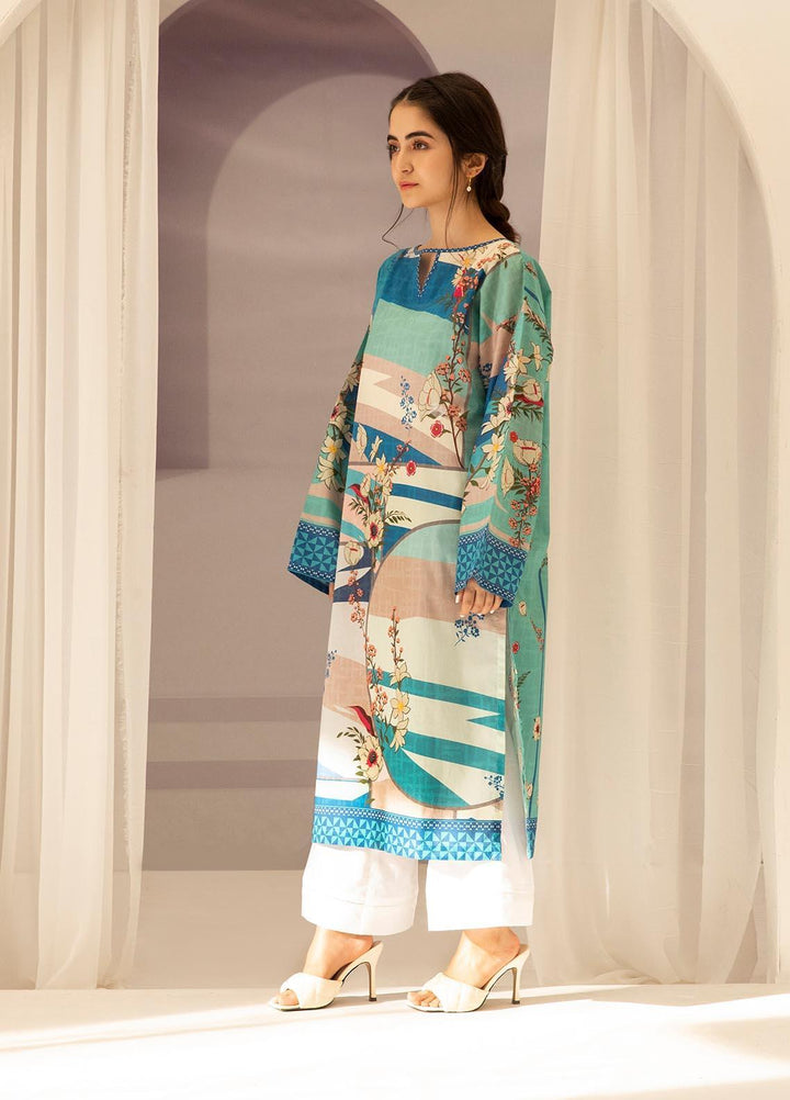 Zellbury Printed Lawn Suits Unstitched 2 Piece ZL21UL ZW-804 - Summer Collection