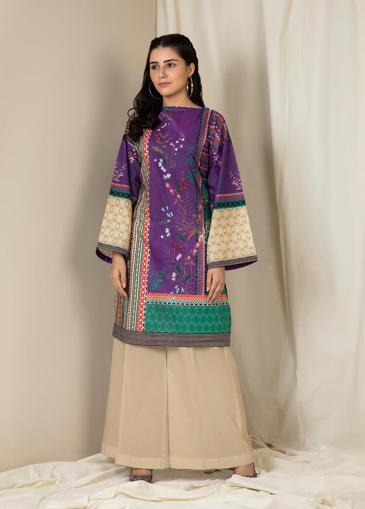 Zellbury Printed Lawn Suits Unstitched 2 Piece ZL21UL ZW-805 - Summer Collection