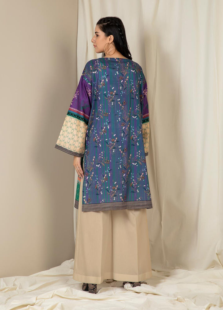 Zellbury Printed Lawn Suits Unstitched 2 Piece ZL21UL ZW-805 - Summer Collection