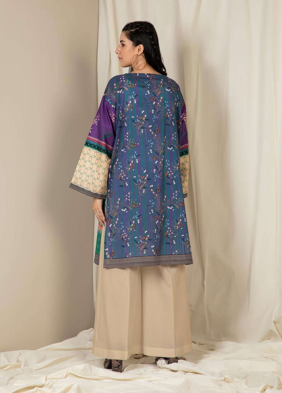 Zellbury Printed Lawn Suits Unstitched 2 Piece ZL21UL ZW-805 - Summer Collection