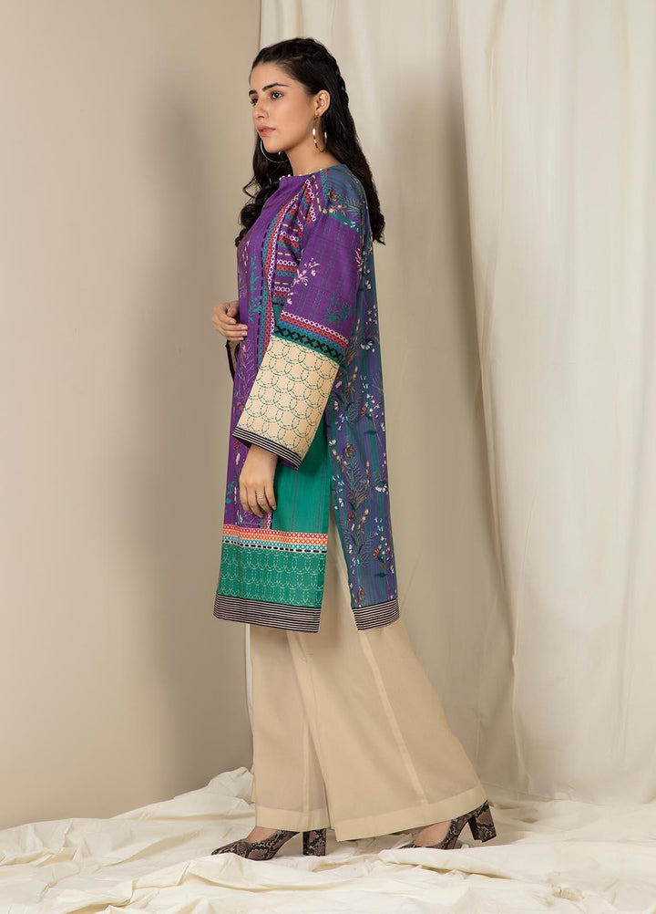 Zellbury Printed Lawn Suits Unstitched 2 Piece ZL21UL ZW-805 - Summer Collection