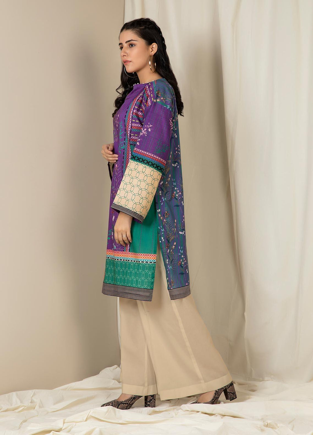 Zellbury Printed Lawn Suits Unstitched 2 Piece ZL21UL ZW-805 - Summer Collection