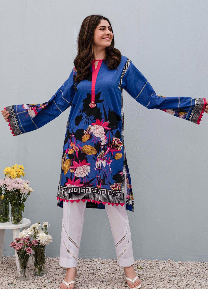 Zellbury Printed Lawn  Unstitched Kurties ZL21UL ZW-899 - Summer Collection