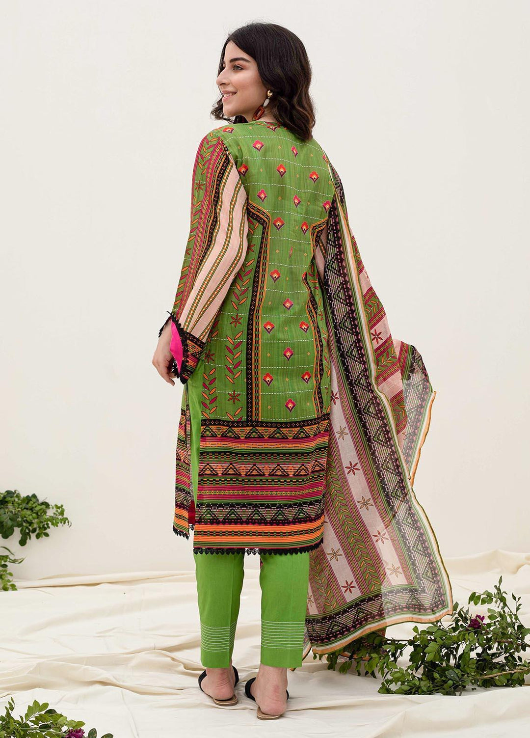 Zellbury Printed Lawn Suits Unstitched 2 Piece ZL21UL ZW-905 - Summer Collection
