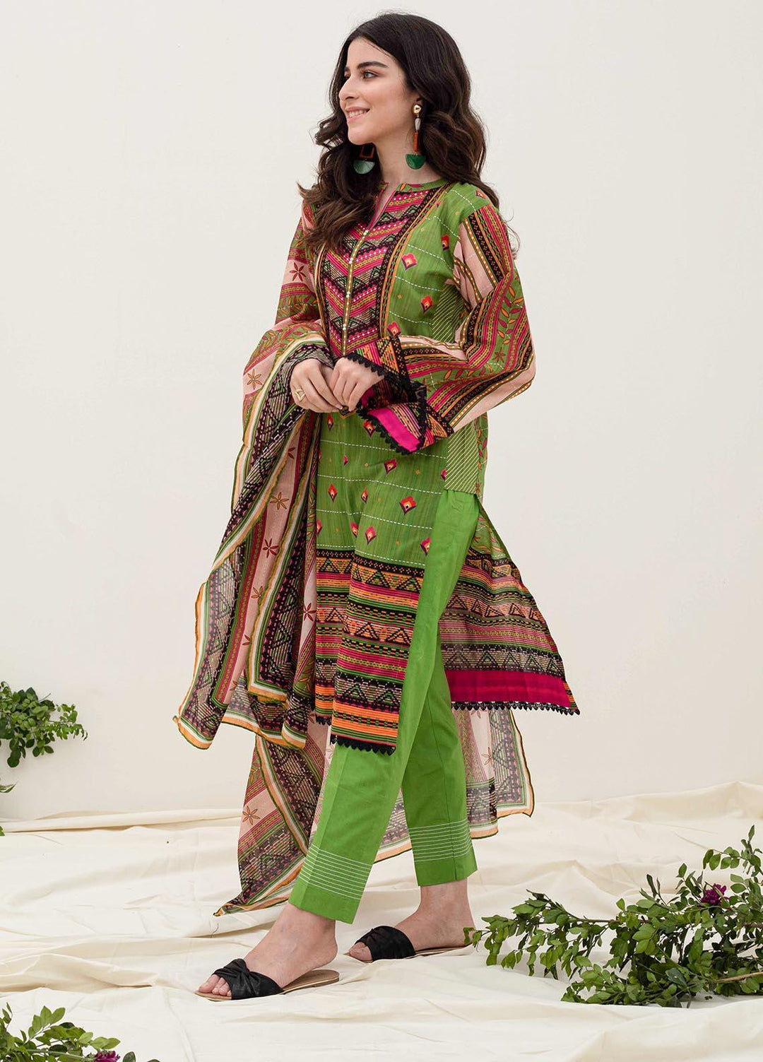 Zellbury Printed Lawn Suits Unstitched 2 Piece ZL21UL ZW-905 - Summer Collection