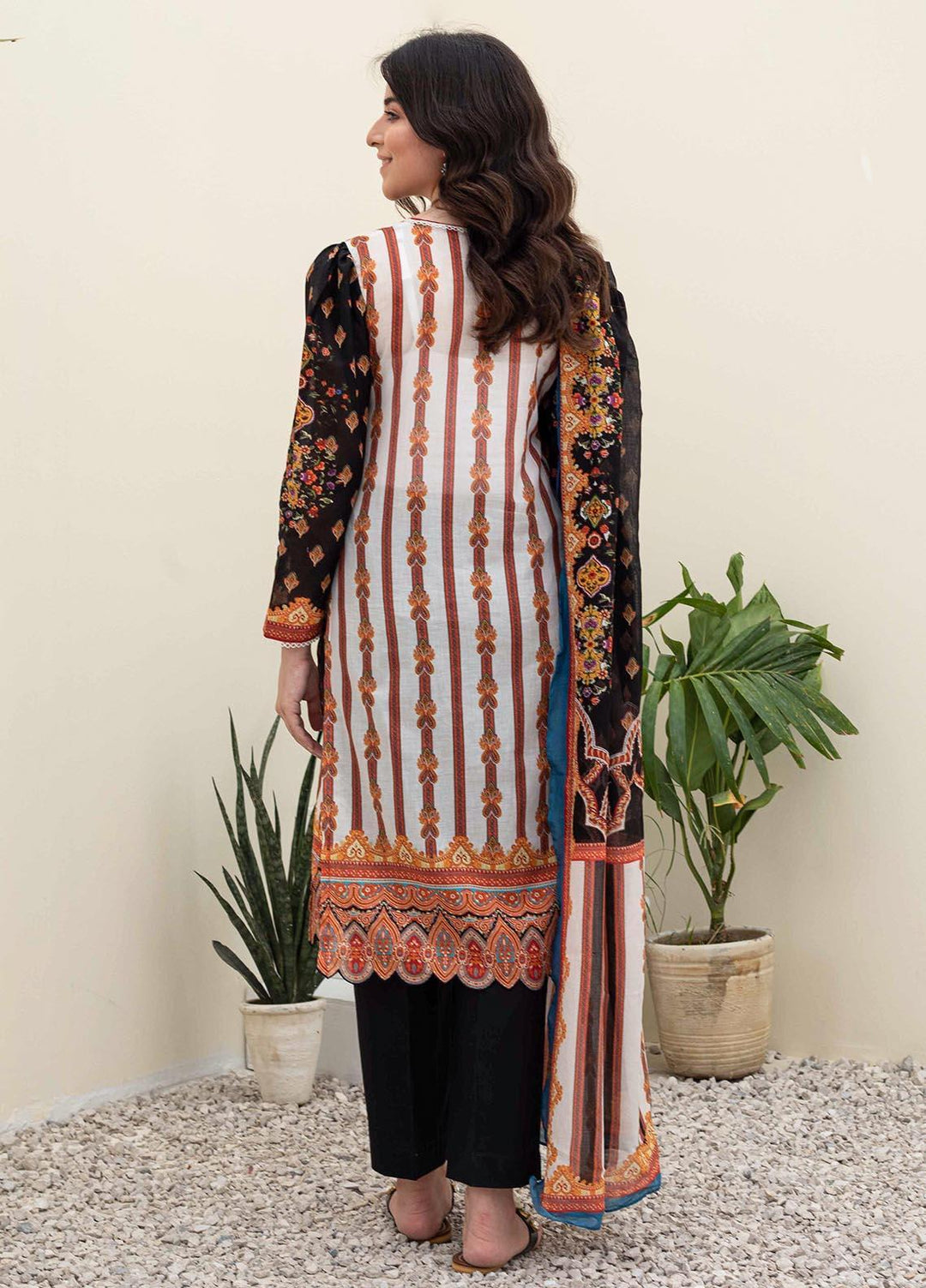Zellbury Printed Lawn Suits Unstitched 3 Piece ZL21UL ZW-907 - Summer Collection