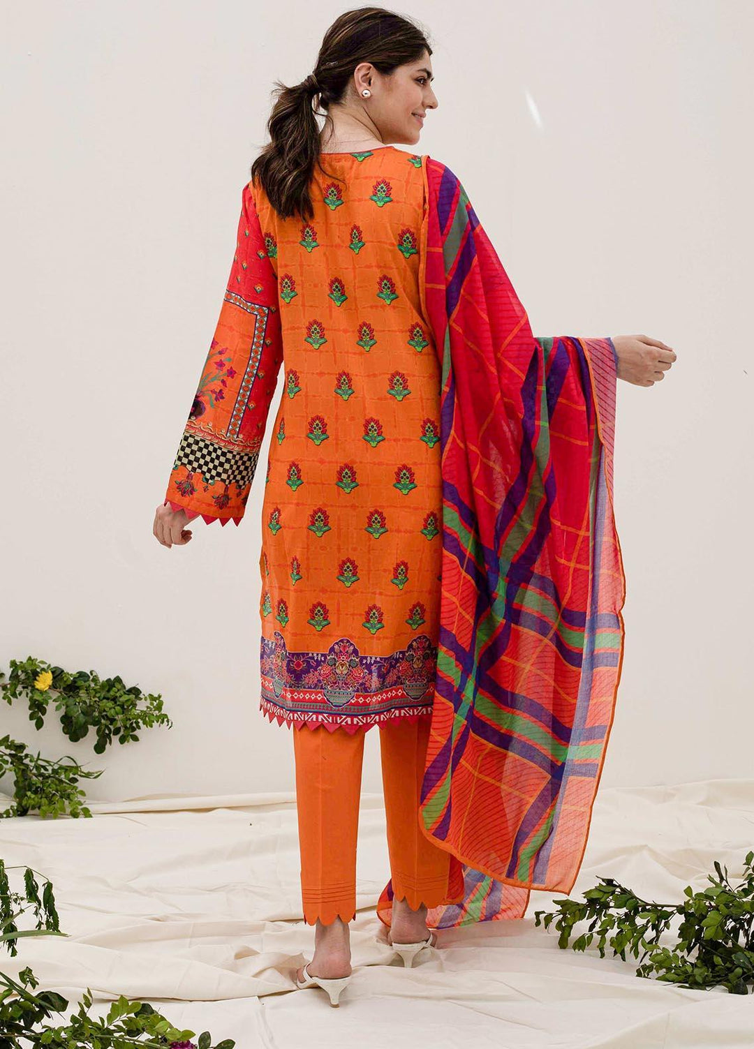 Zellbury Printed Lawn Suits Unstitched 2 Piece ZL21UL ZW-912 - Summer Collection