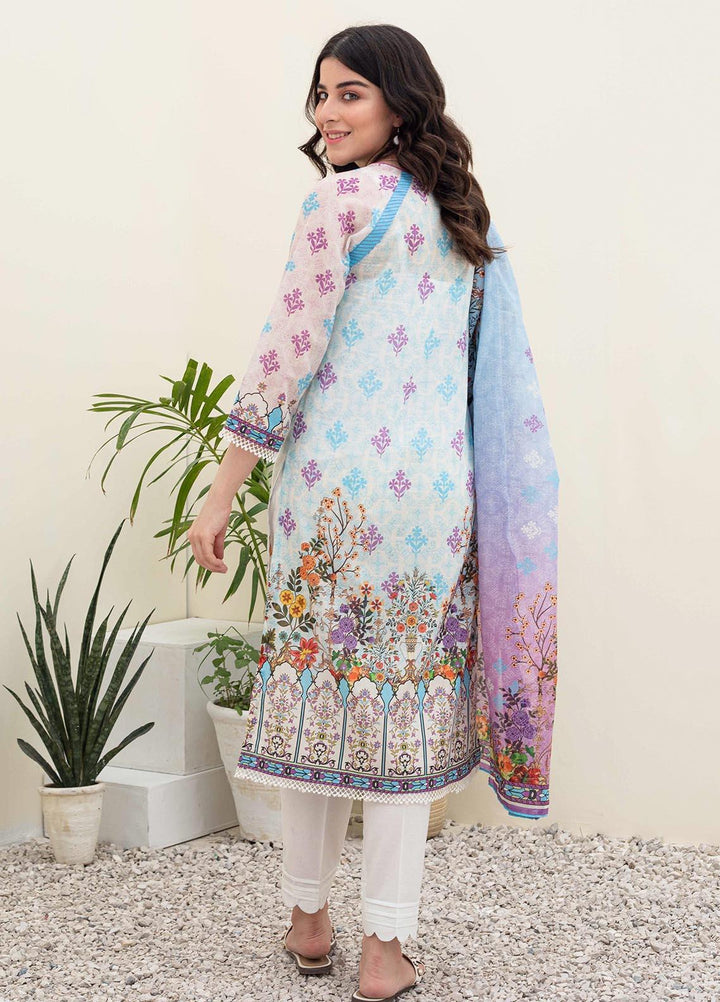Zellbury Printed Lawn Suits Unstitched 2 Piece ZL21UL ZW-913 - Summer Collection