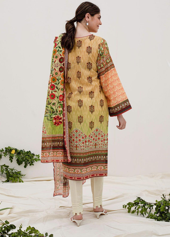 Zellbury Printed Lawn Suits Unstitched 3 Piece ZL21UL ZW-920 - Summer Collection