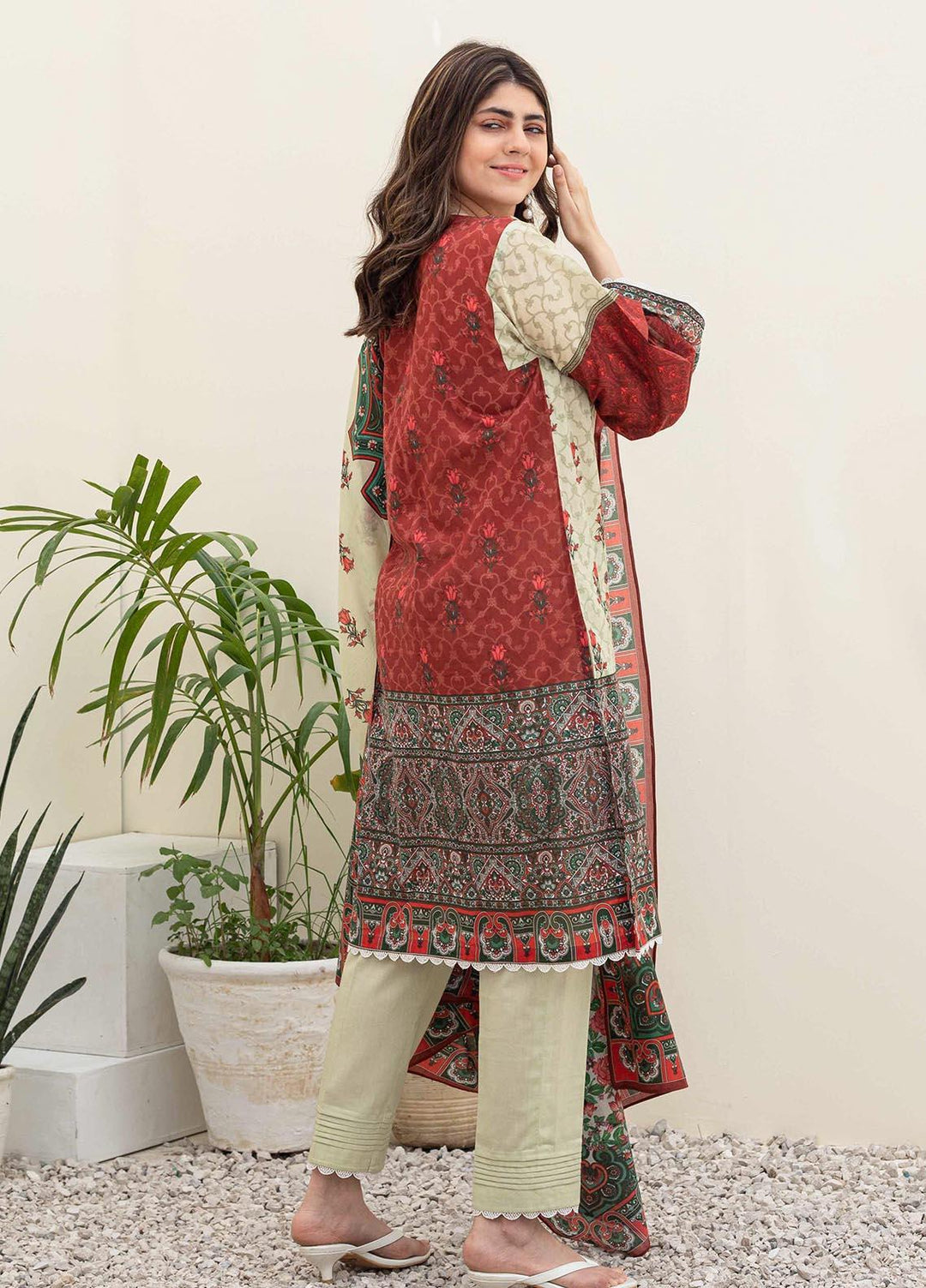 Zellbury Printed Lawn Suits Unstitched 3 Piece ZL21UL ZW-924 - Summer Collection