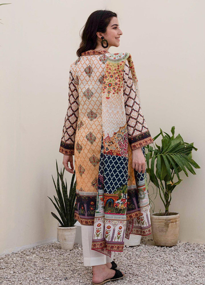 Zellbury Printed Lawn Suits Unstitched 3 Piece ZL21UL ZW-928 - Summer Collection