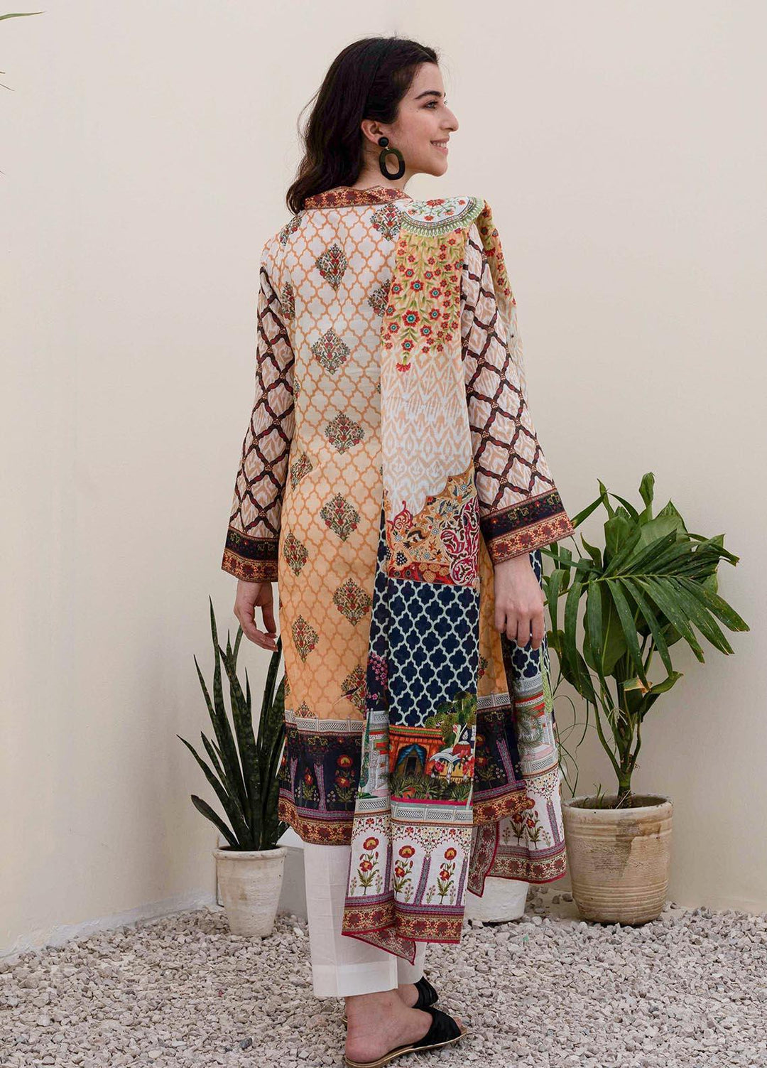 Zellbury Printed Lawn Suits Unstitched 3 Piece ZL21UL ZW-928 - Summer Collection
