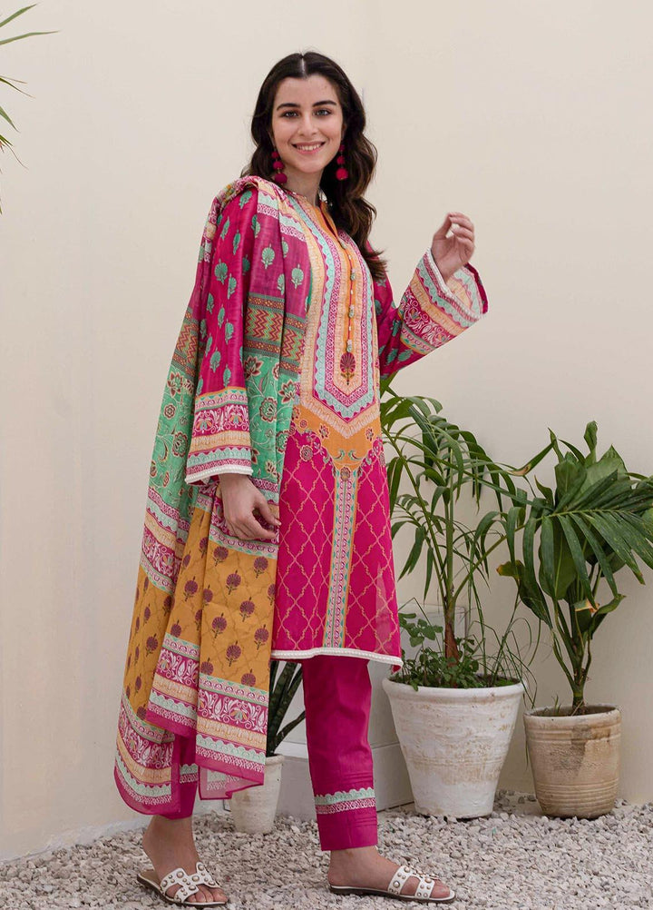 Zellbury Printed Lawn Suits Unstitched 3 Piece ZL21UL ZW-929 - Summer Collection