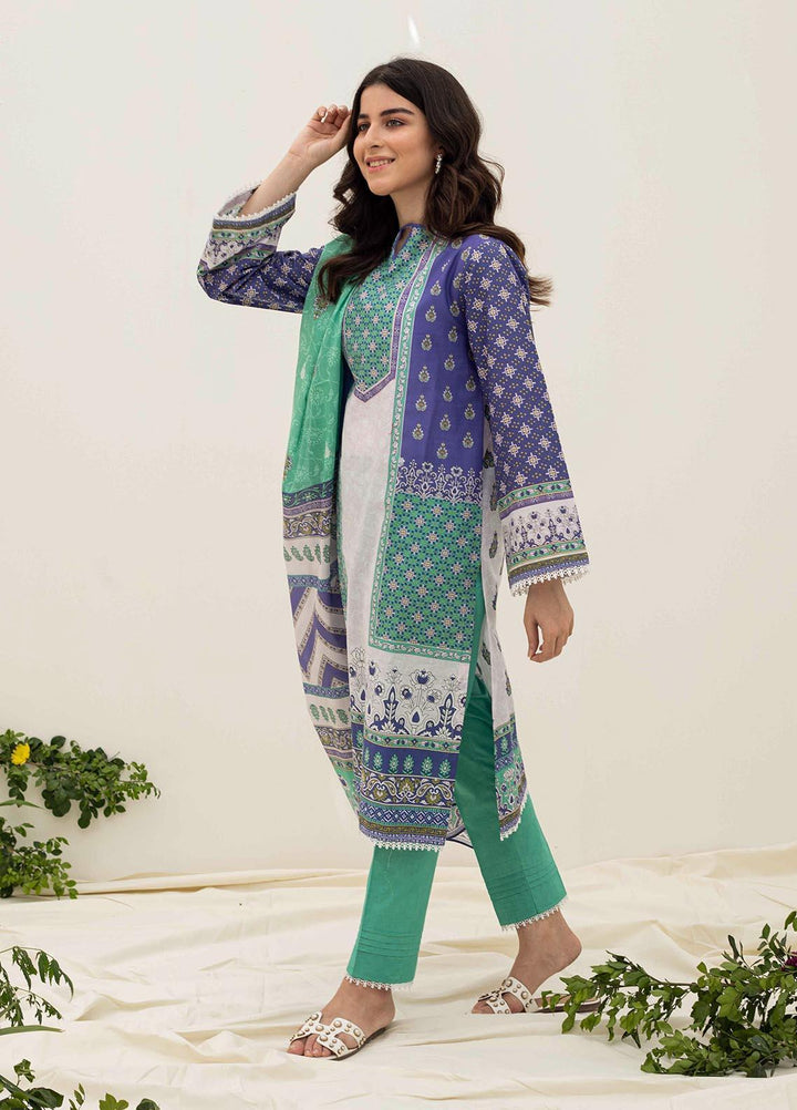 Zellbury Printed Lawn Suits Unstitched 3 Piece ZL21UL ZW-931 - Summer Collection