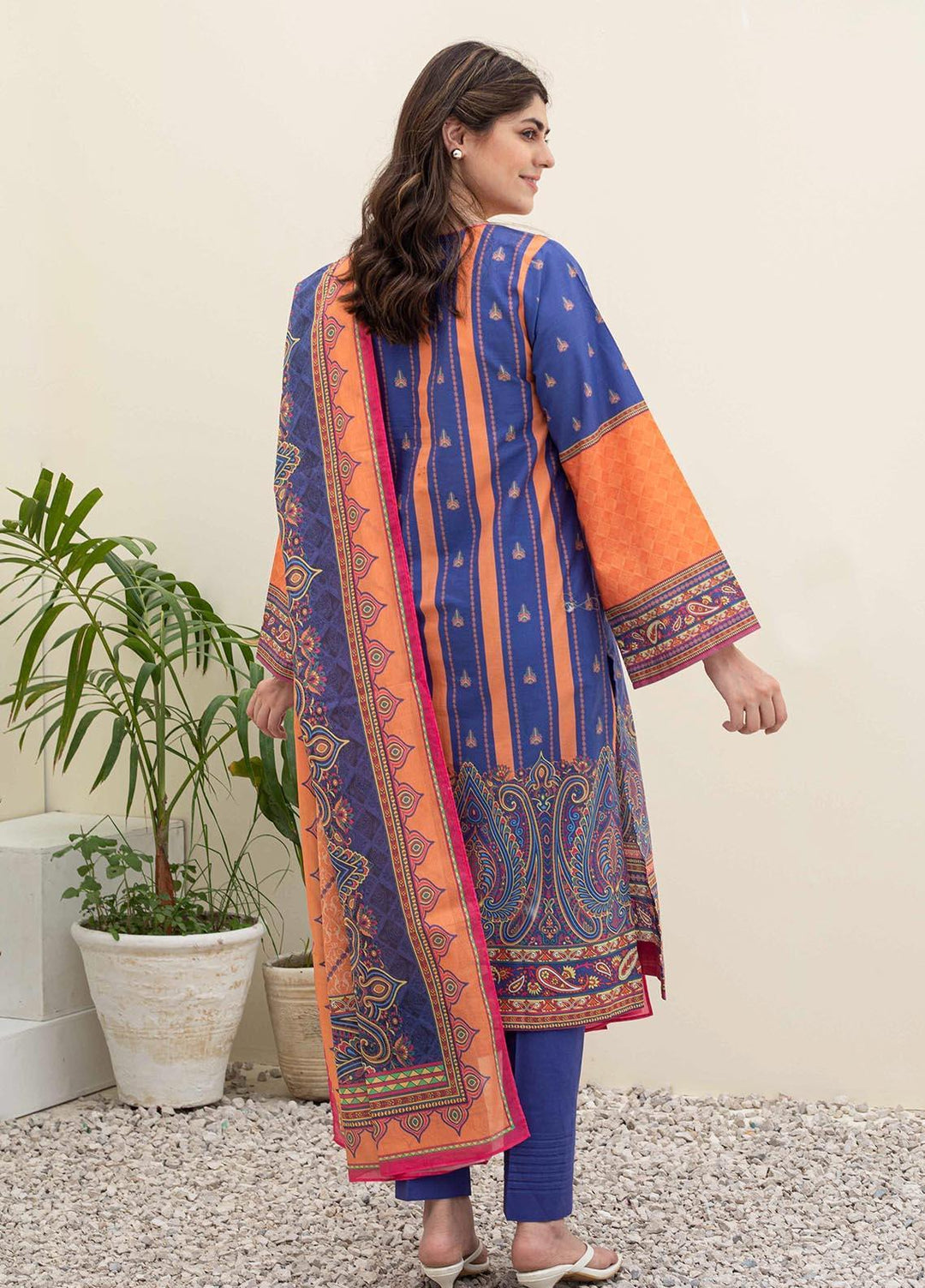 Zellbury Printed Lawn Suits Unstitched 3 Piece ZL21UL ZW-932 - Summer Collection