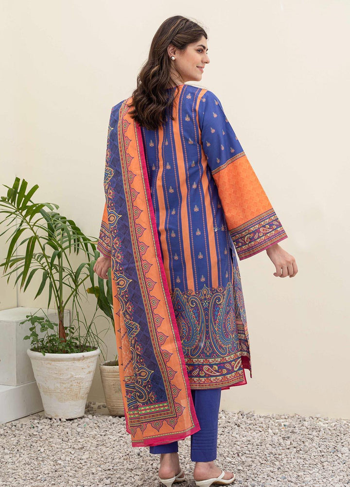 Zellbury Printed Lawn Suits Unstitched 3 Piece ZL21UL ZW-932 - Summer Collection