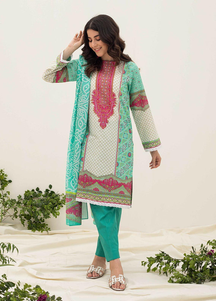 Zellbury Printed Lawn Suits Unstitched 3 Piece ZL21UL ZW-933 - Summer Collection
