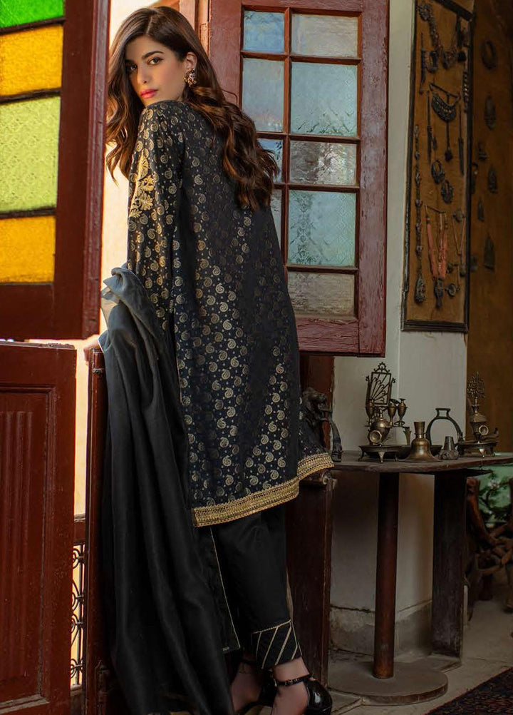 Zellbury Embroidered Jacquard Suits Unstitched 3 Piece ZL21L ZW-021 - Luxury Collection