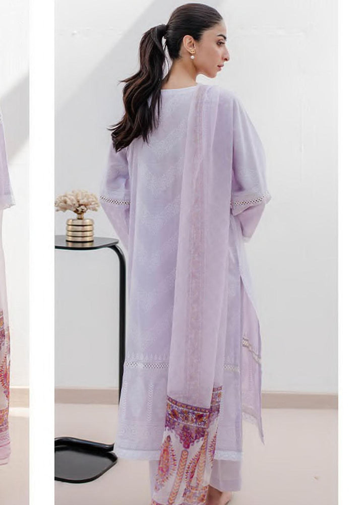 Zellbury Embroidered Lawn Suits Unstitched 2 Piece ZB23L-V4 WUS23E20118 - Summer Collection