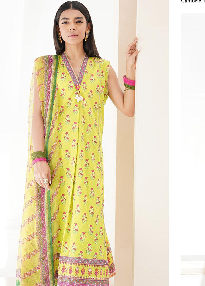 Zellbury Printed Lawn Suits Unstitched 3 Piece ZB23L-V4 WUS23X30321 - Summer Collection