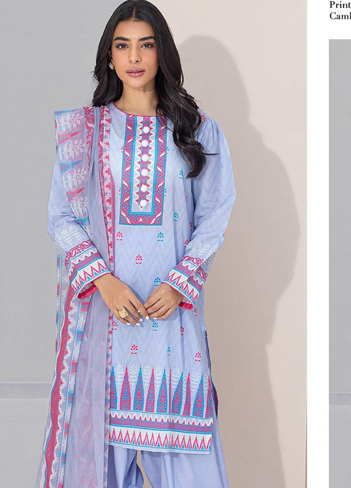 Zellbury Printed Lawn Suits Unstitched 3 Piece ZB23L-V4 WUS23X30324 - Summer Collection
