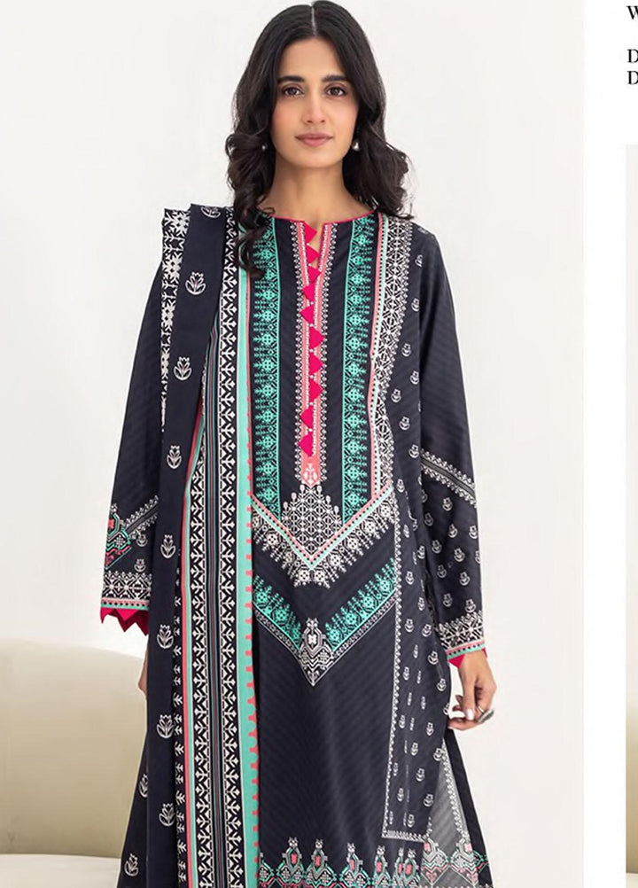 Zellbury Printed Lawn Suits Unstitched 3 Piece ZB23L-V4 WUS23X30251 - Summer Collection