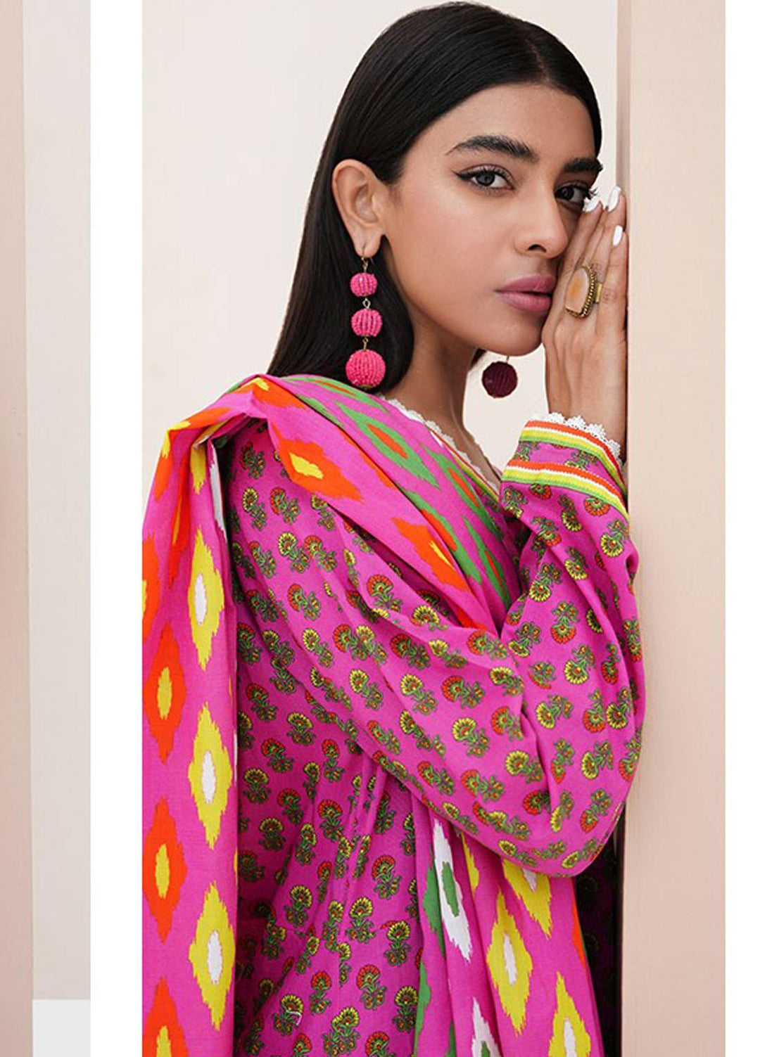 Zellbury Printed Lawn Suits Unstitched 3 Piece ZB23L-V4 WUS23X30408 - Summer Collection