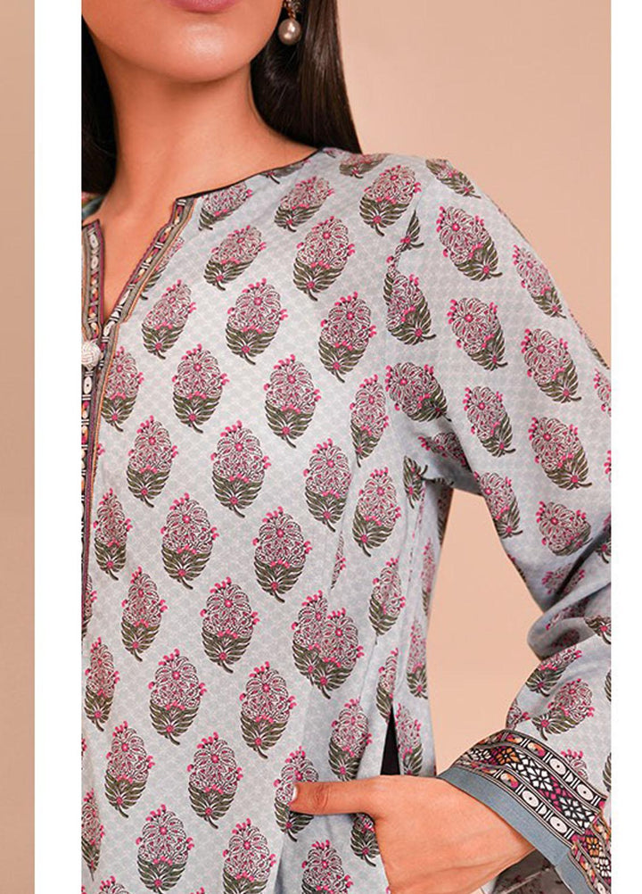 Zellbury Printed Lawn Suits Unstitched 3 Piece ZB23L-V4 WUS23X30412 - Summer Collection