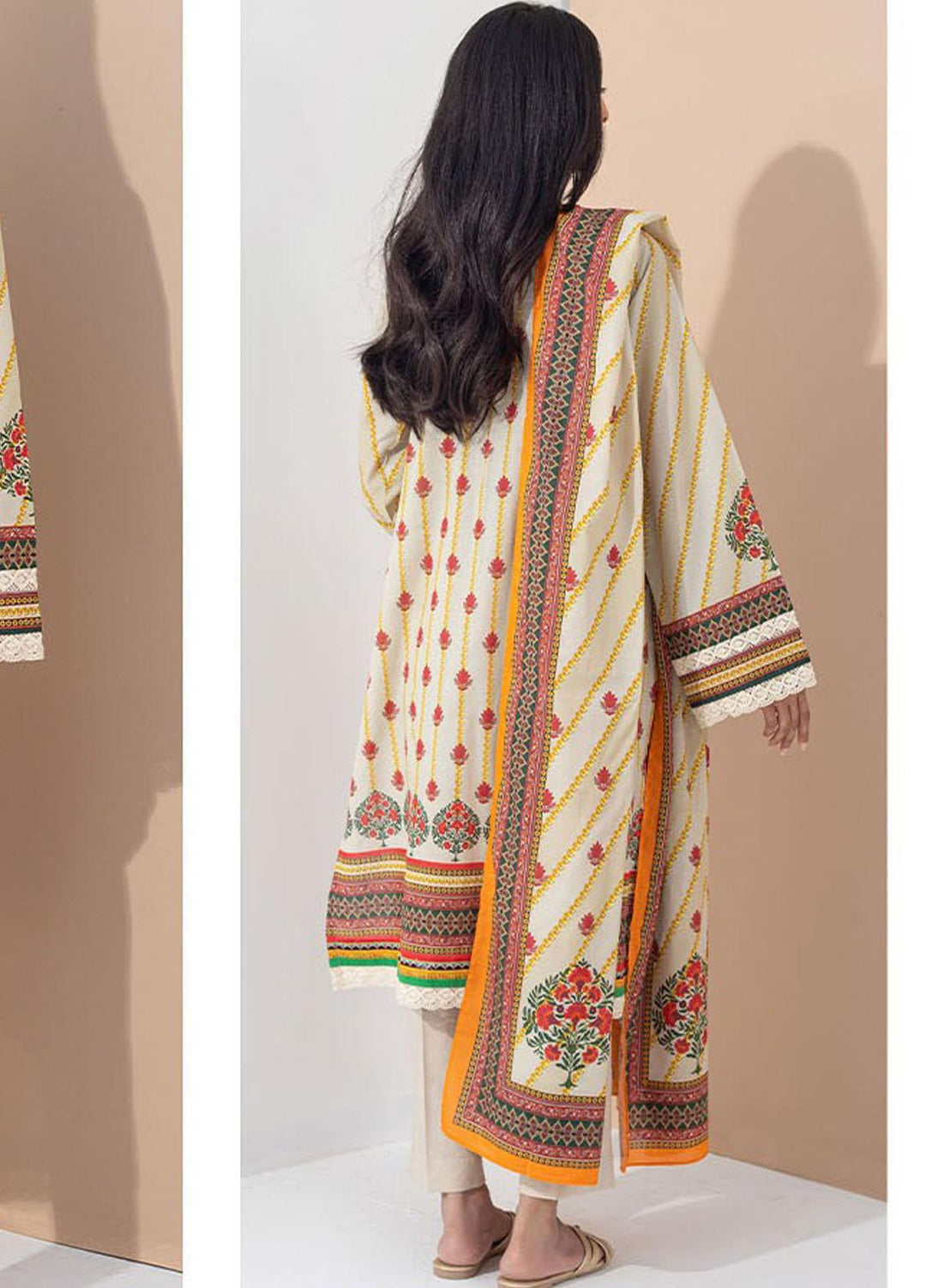 Zellbury Embroidered Lawn Suits Unstitched 3 Piece ZB23L-V4 WUS23E30425 - Summer Collection