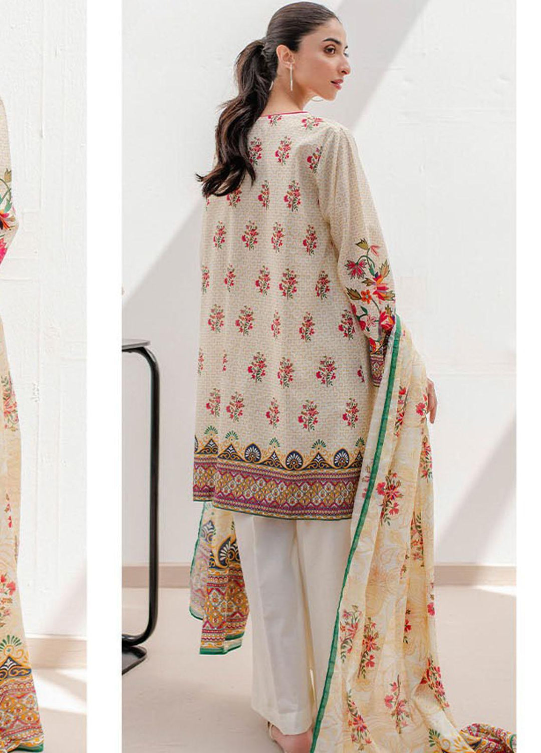 Zellbury Embroidered Lawn Suits Unstitched 3 Piece ZB23L-V4 WUS23E30362 - Summer Collection