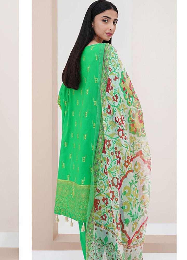 Zellbury Embroidered Lawn Suits Unstitched 3 Piece ZB23L-V4 WUS23E30349 - Summer Collection