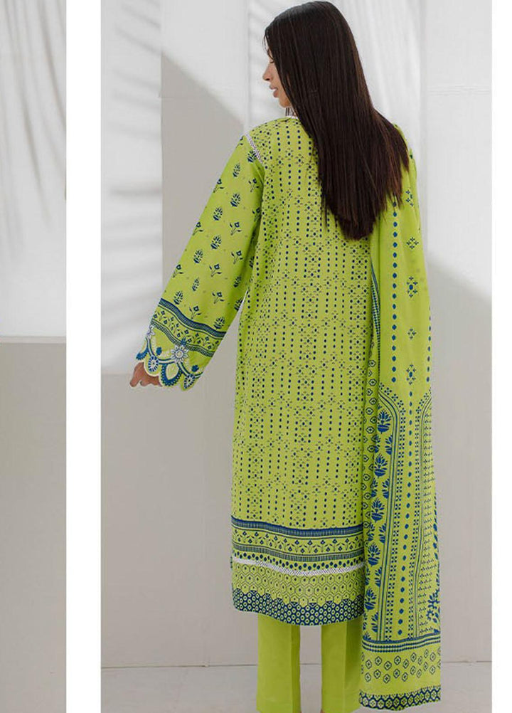Zellbury Embroidered Lawn Suits Unstitched 3 Piece ZB23L-V4 WUS23E30169 - Summer Collection