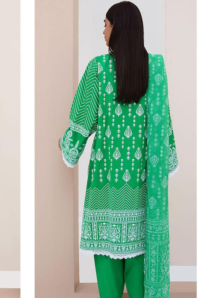 Zellbury Embroidered Lawn Suits Unstitched 3 Piece ZB23L-V4 WUS23E30350 - Summer Collection