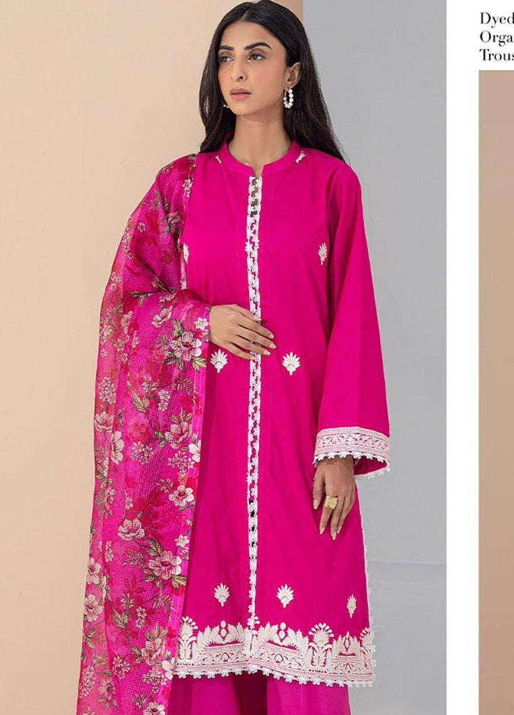 Zellbury Embroidered Jacquard Suits Unstitched 3 Piece ZB23L-V4 WUS23E30365 - Summer Collection