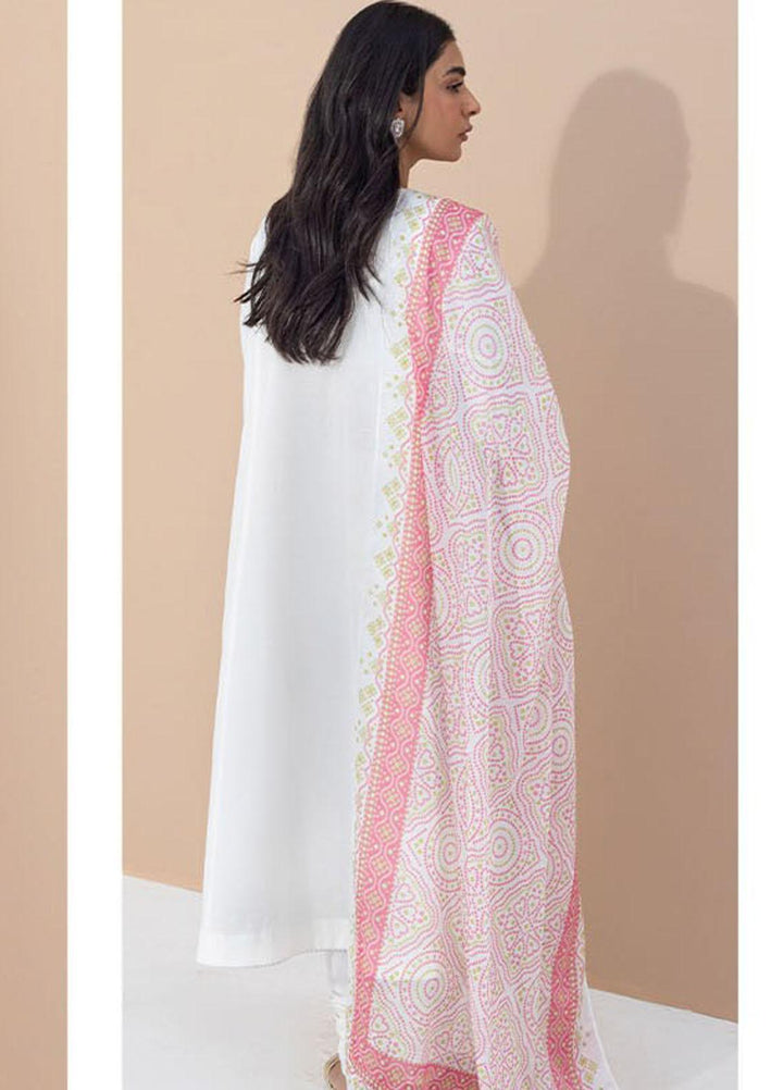 Zellbury Embroidered Lawn Suits Unstitched 3 Piece ZB23L-V4 WUS23E30371 - Summer Collection