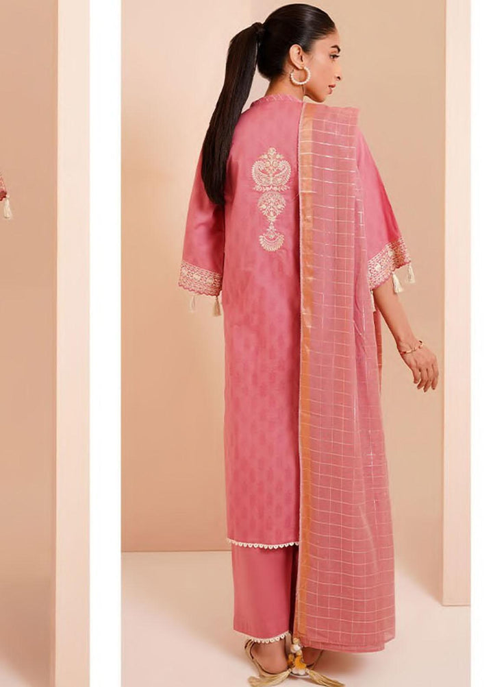 Zellbury Embroidered Jacquard Suits Unstitched 3 Piece ZB23L-V4 WUS23E30367 - Summer Collection