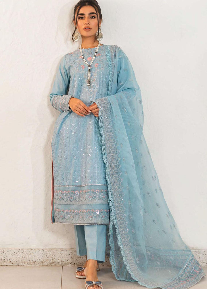 Zellbury Embroidered Cotton Suits Unstitched 3 Piece ZB22UL WULC22E30317 - Luxury Collection