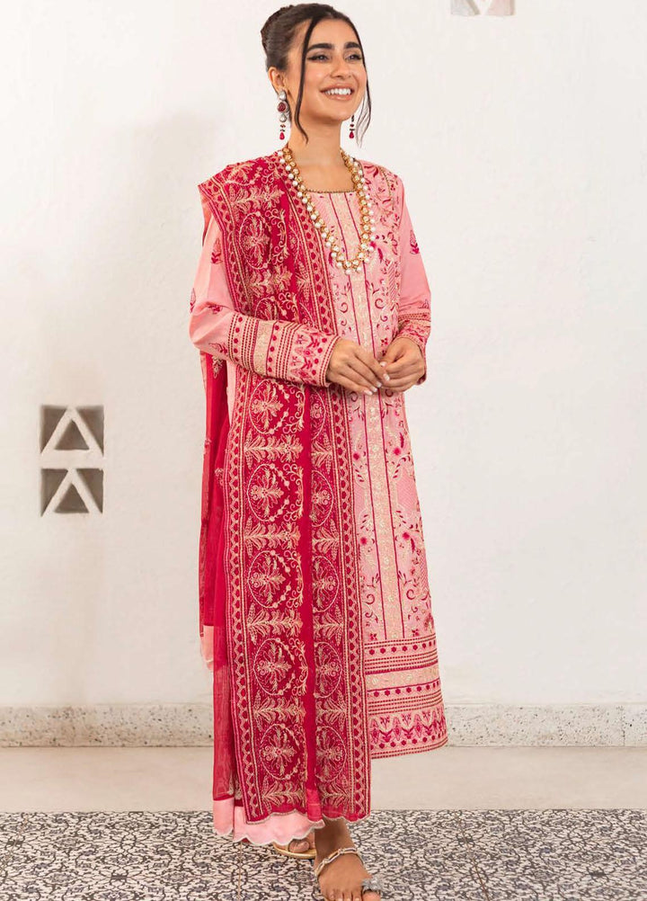 Zellbury Embroidered Cotton Suits Unstitched 3 Piece ZB22UL WULC22E30322 - Luxury Collection