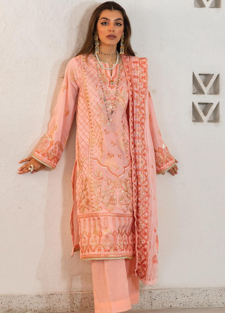 Zellbury Embroidered Jacquard Suits Unstitched 3 Piece ZB22UL WULC22E30324 - Luxury Collection