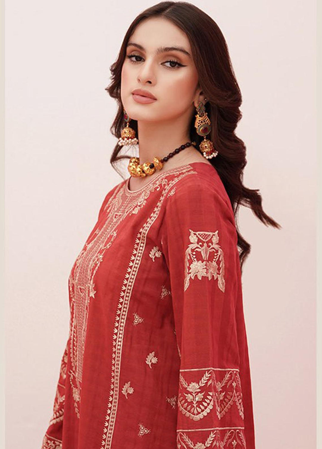 Zellbury Embroidered Lawn Suits Unstitched 3 Piece ZB23UL D-30350 - Luxury Collection