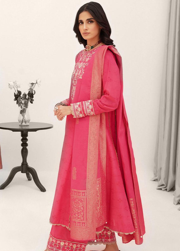 Zellbury Embroidered Lawn Suits Unstitched 3 Piece ZB23UL D-30351 - Luxury Collection