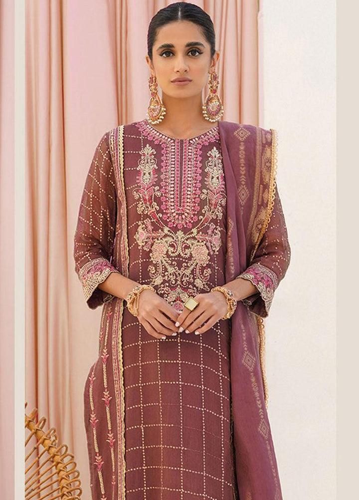 Zellbury Embroidered Lawn Suits Unstitched 3 Piece ZB23UL D-30356 - Luxury Collection