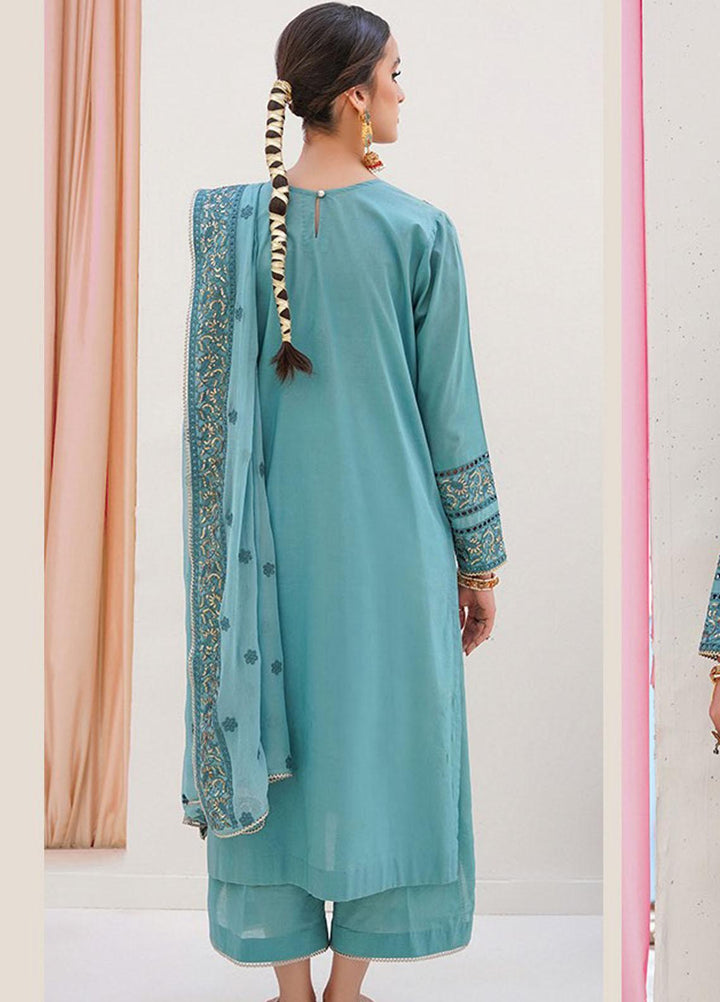 Zellbury Embroidered Lawn Suits Unstitched 3 Piece ZB23UL D-30366 - Luxury Collection