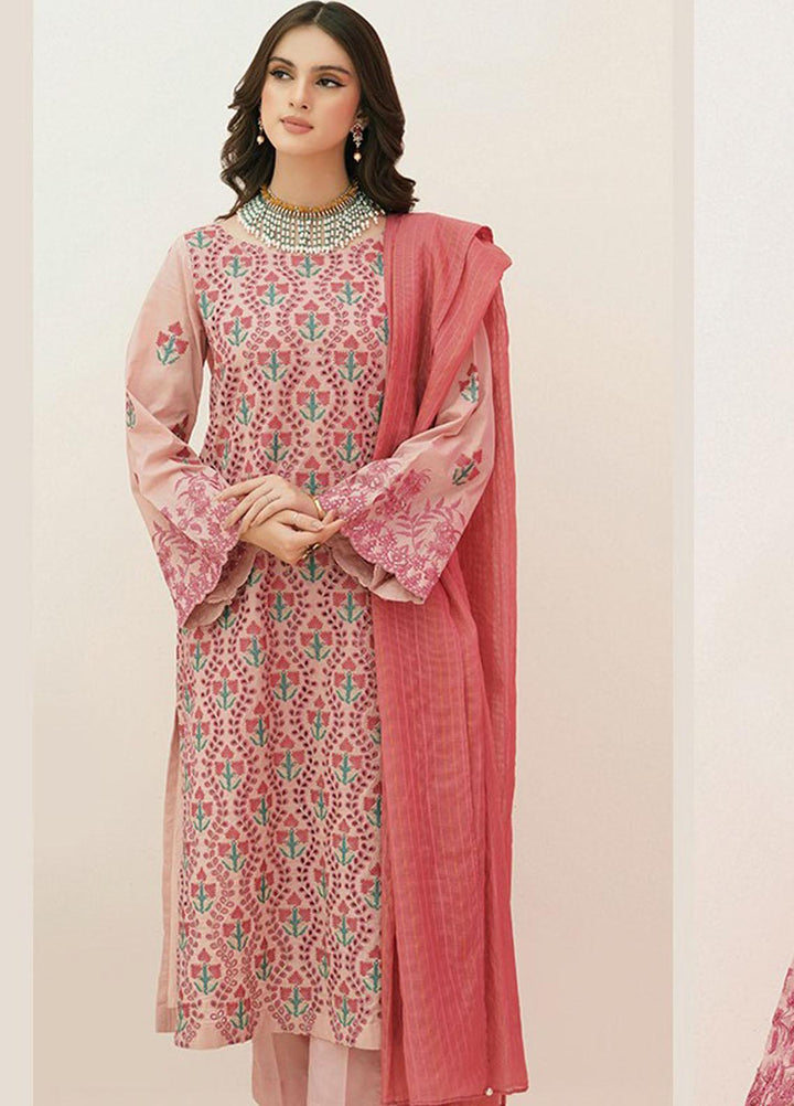 Zellbury Embroidered Lawn Suits Unstitched 3 Piece ZB23UL D-30367 - Luxury Collection